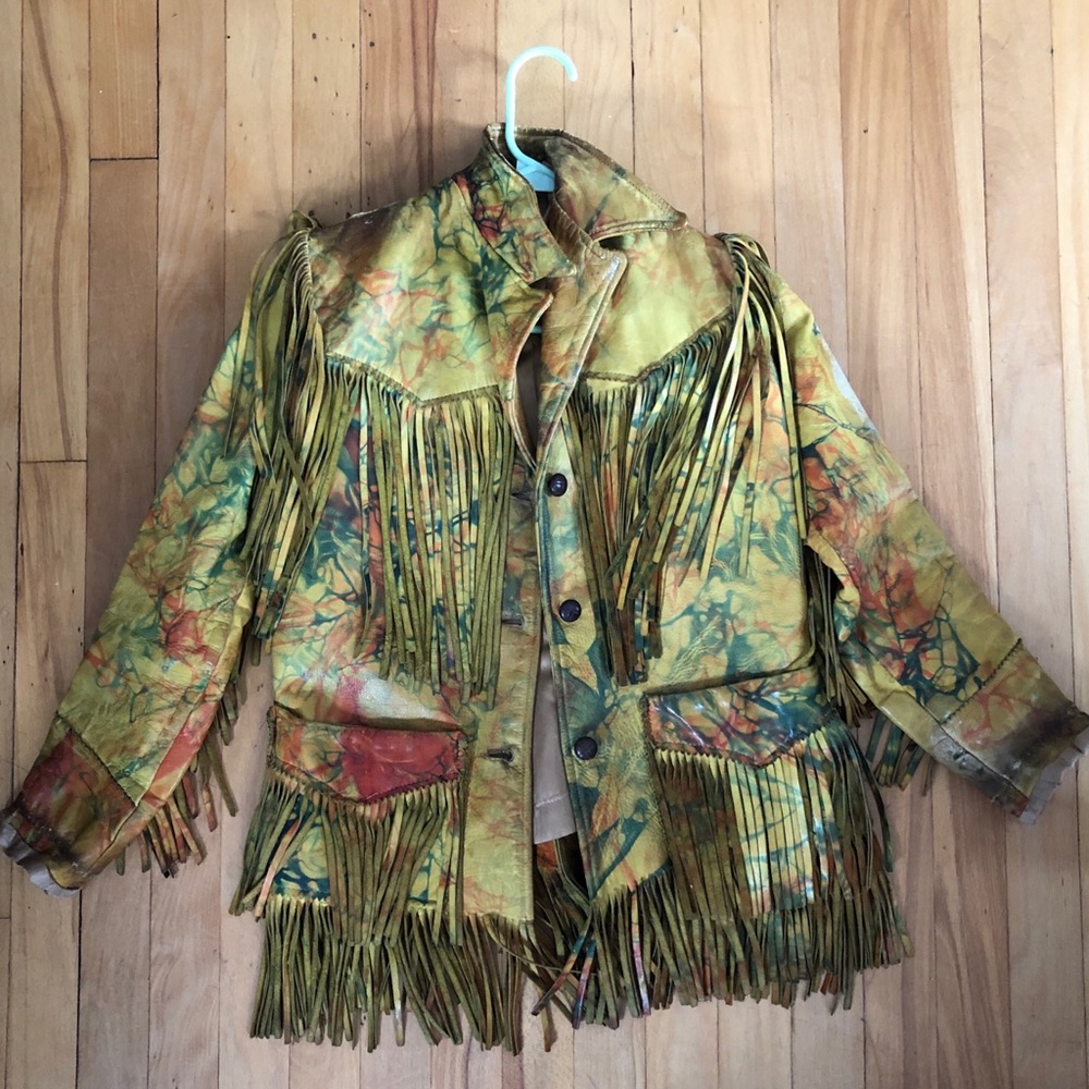Vintage leather jacket